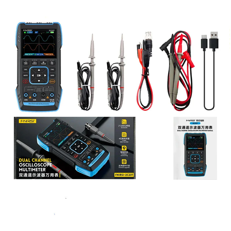 FNIRSI 2C23T Digital  Oscilloscope Multimeter Tool - Image 10