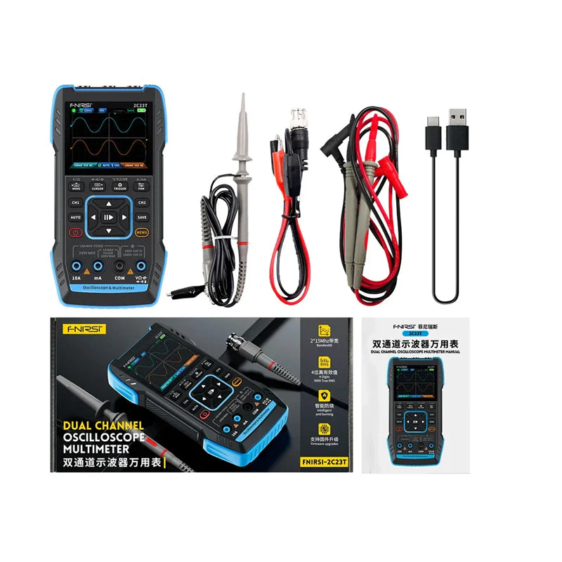 FNIRSI 2C23T Digital  Oscilloscope Multimeter Tool - Image 9
